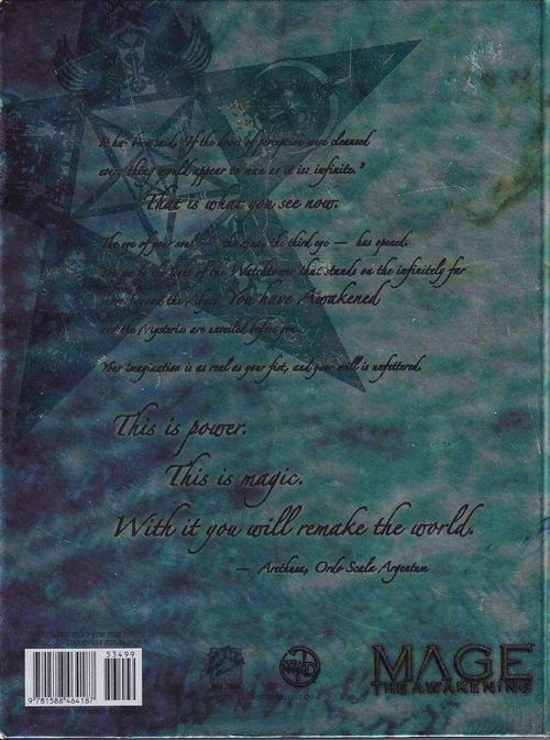 Mage the Awakening - Rulebook (B Grade) (Genbrug)